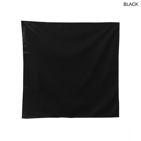 Square Bandana, 22x22, Blank, Stocked in 2 colors (#1 seller)