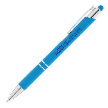 Tres-Chic Softy Pen w/ Stylus Top - ColorJet