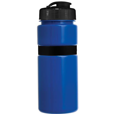 20 Oz. Sportster Bottle with Silicone Gripper Band w/ Push Pull Lid