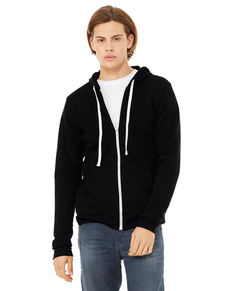 BELLA+CANVAS Unisex Triblend Sponge Fleece Full-Zip Hoodie