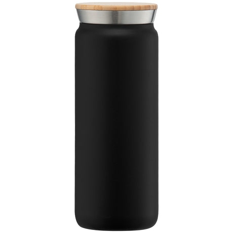 Nordic Plus - 18 oz. Double Wall Copper-Lined Stainless Steel Tumbler with Bamboo Lid