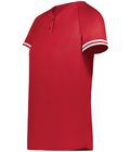 Girls Cutter+ Henley Softball Jersey