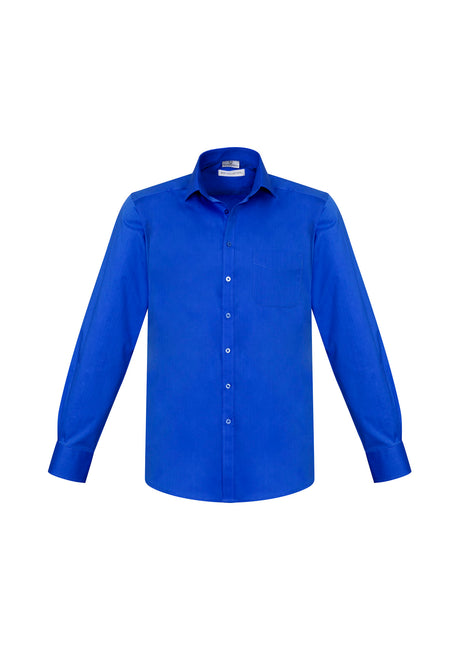 Men's Monaco Long Sleeve French Style Cotton Stretch Shirt