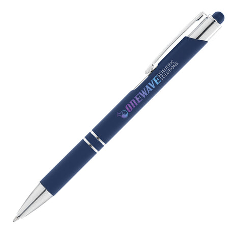 Tres-Chic Softy Pen w/ Stylus Top - ColorJet