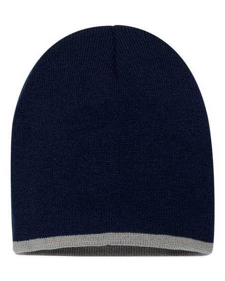 Sportsman™ 8'' Bottom Striped Knit Beanie