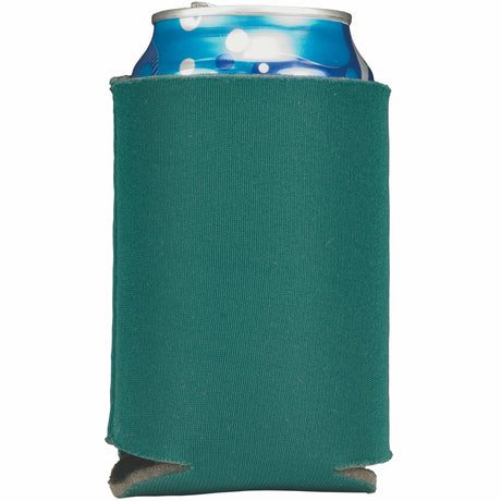 Folding Foam Can Cooler - 1 Side Screen Print