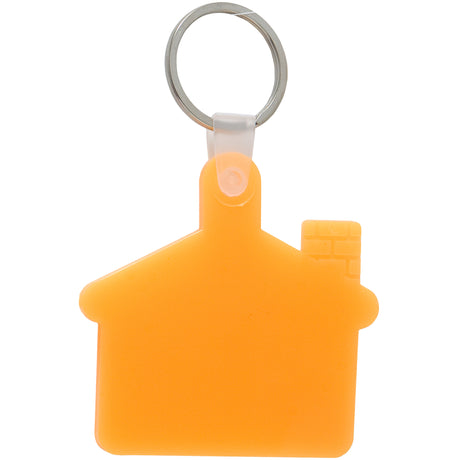 Soft Squeezable Key Tag (House)