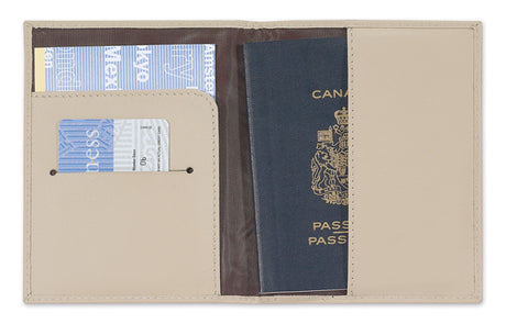 Passport Holder stone bonded leather