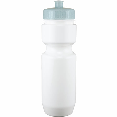 22 Oz. Bike Bottle w/ Push Pull Lid - Solid Colors