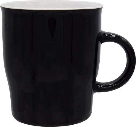 Economy Memphis 17oz 2tone black/white mug