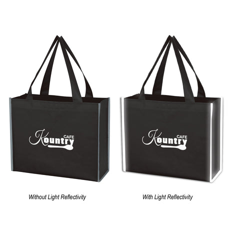 Laminated Reflective Non-woven Shopper Bag