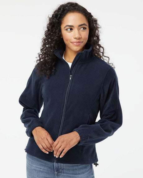 Burnside Women's Polar Fleece Full Zip Jacket