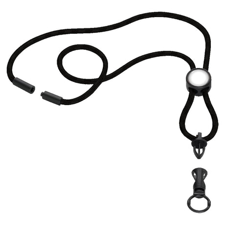 3/16" Nylon Power Cord Lanyard w/ Round Slider