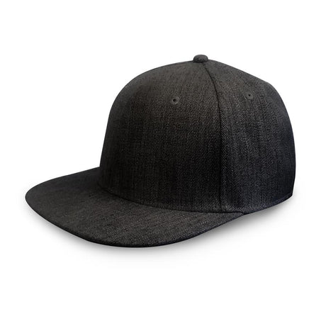 Wool Blended Flat Peak Cap