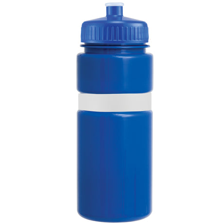 20 Oz. Sportster Bottle with Silicone Gripper Band & Flip Top Lid