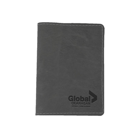 CURRIER Leather Passport Holder