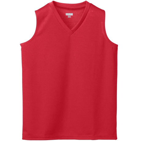 Girls' Wicking Mesh Sleeveless Jersey