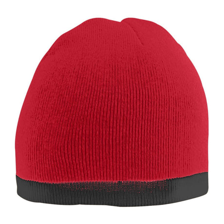 Two-Tone Knit Beanie