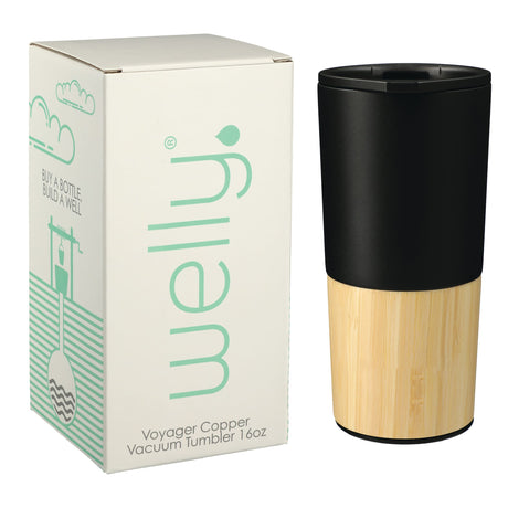 Welly® 16 Oz. Copper Vacuum Tumbler w/Gift Box