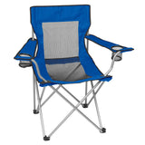 Mesh Folding Chair With Carrying Bag