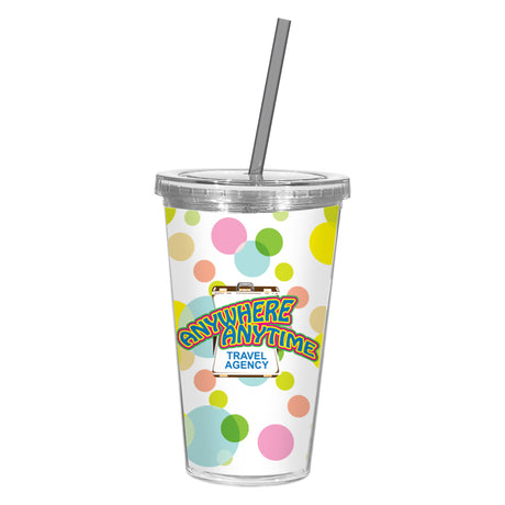 16 Oz. Newport Acrylic Tumbler With Insert