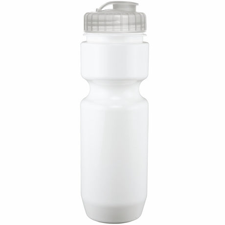 22 Oz. Bike Bottle w/ Flip Top Lid - Solid Colors