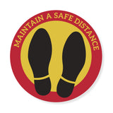 12" Social Distance Floor Decal