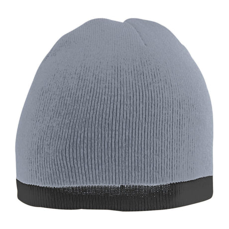 Two-Tone Knit Beanie