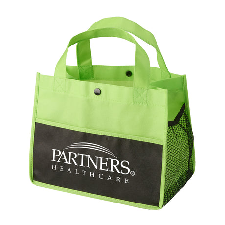 Mini Snap Non-Woven Lunch Tote Bag