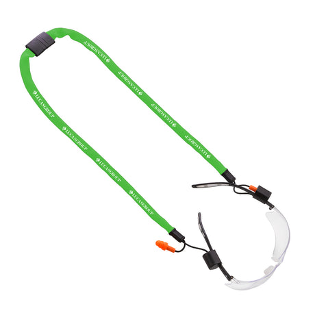 5/8" Polyester Eyewear Retainer/Lanyard w/Crimp & Earplugs