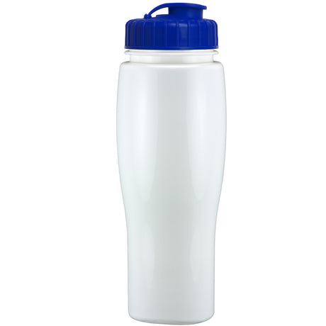 24 Oz. Contour Bottle w/ Flip Top Lid - Solid Colors