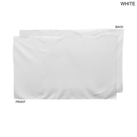 24 Hr Express Ship - Plush and Soft White Velour Terry Cotton Blend Hand, Sports Towel, 15x25