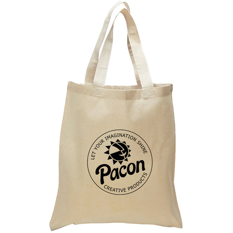 5.5 Oz. Economy Cotton Canvas Tote Bag