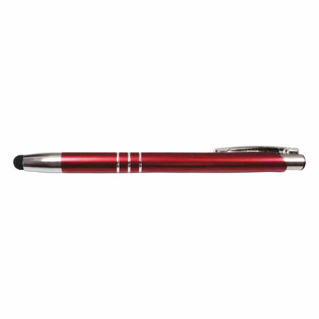 PDA HAMILTON Aluminum Barrel, Metallic clip Plunger Action Ball Point Pen (Stock 3-5 Days)