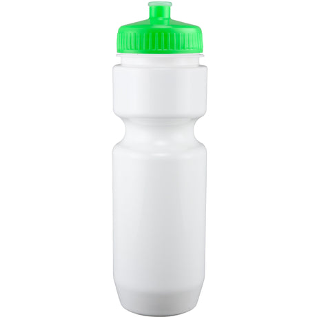 22 Oz. Bike Bottle w/ Push Pull Lid - Solid Colors