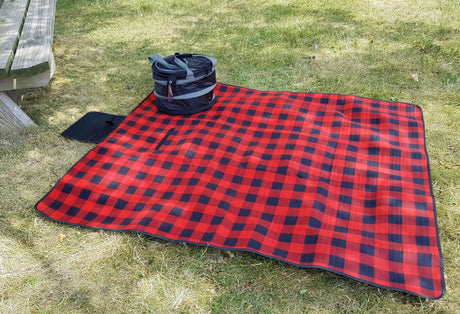 Classic Buffalo Check Picnic Blanket