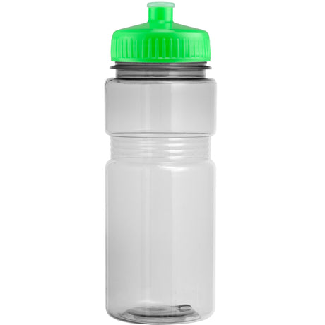 20 Oz. Translucent Recreation Bottle w/ Push Pull Lid