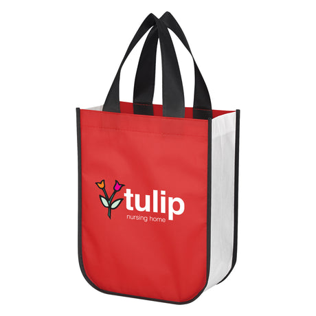 Shiny Non-woven Shopper Tote Bag