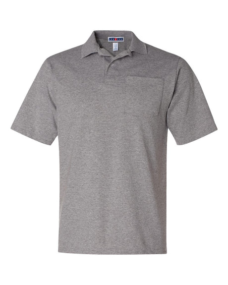 Jerzees SpotShield 50/50 Polo w/Pocket