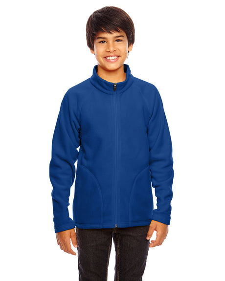 Team 365 Youth Campus Microfleece Jacket