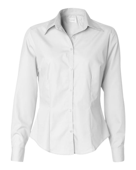 Van Heusen Women's Silky Poplin Shirt