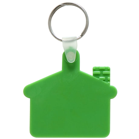 Soft Squeezable Key Tag (House)