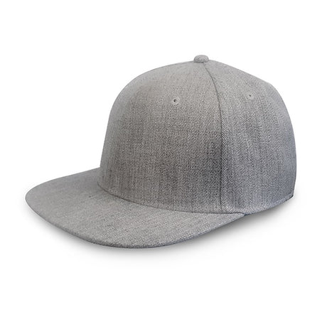 Wool Blended Flat Peak Cap