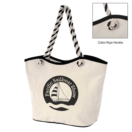 Maui 8 Oz. Laminated Cotton Tote Bag