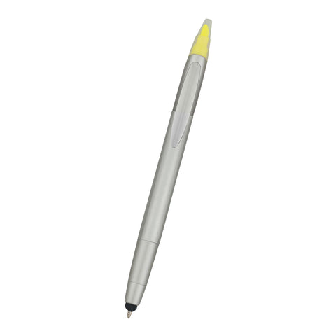 3-in-1 Pen With Highlighter And Stylus