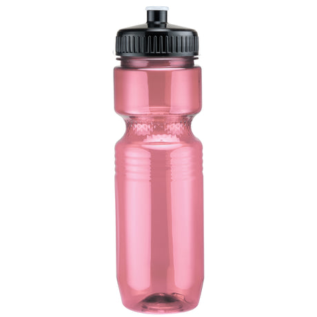 26 Oz. Translucent Jogger Bottle w/ Push Pull Lid