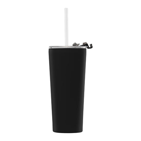 Excalibur - 22 oz. Double-Wall Stainless Tumbler with Straw - ColorJet