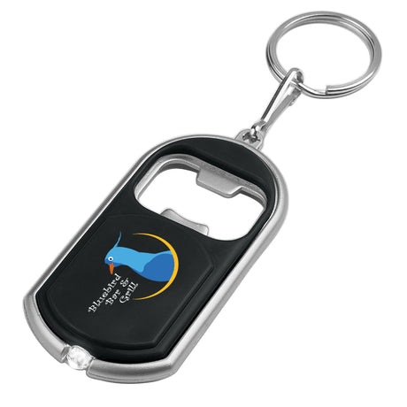 Bottle Opener Key Chain With Led Light