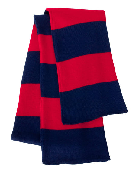 Sportsman™ Rugby Striped Knit Scarf