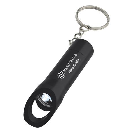 Aluminum Led Flashlight With Bottle Opener